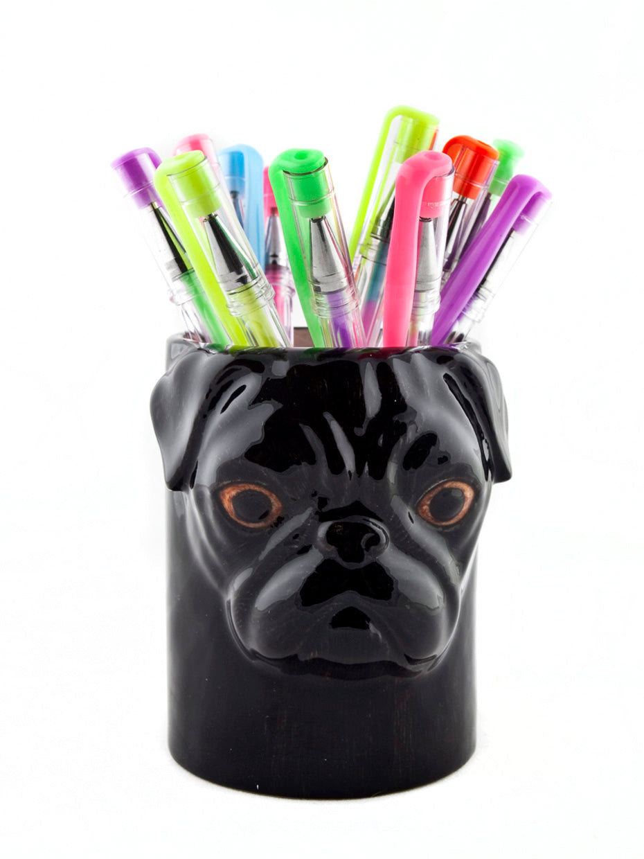 Pug Pencil Pot