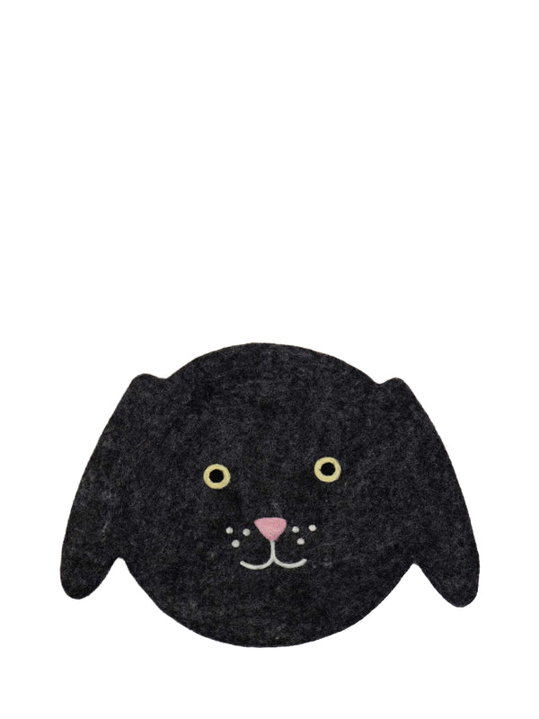 Rabbit felted seat pad