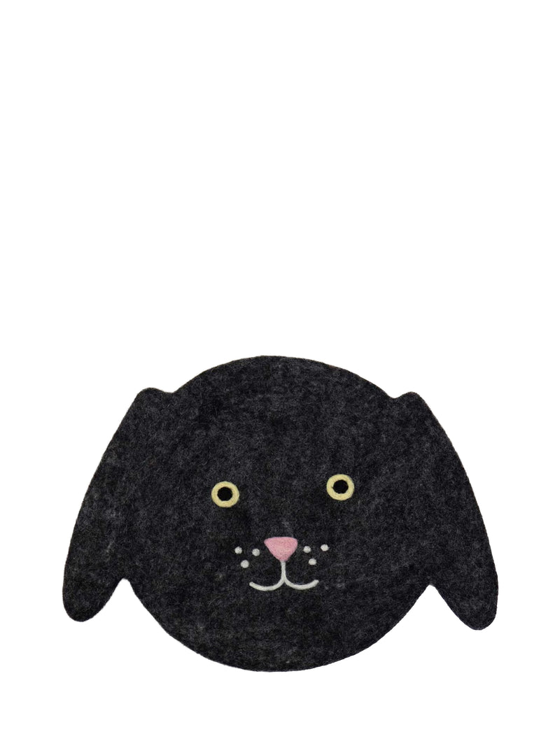 Rabbit felted seat pad