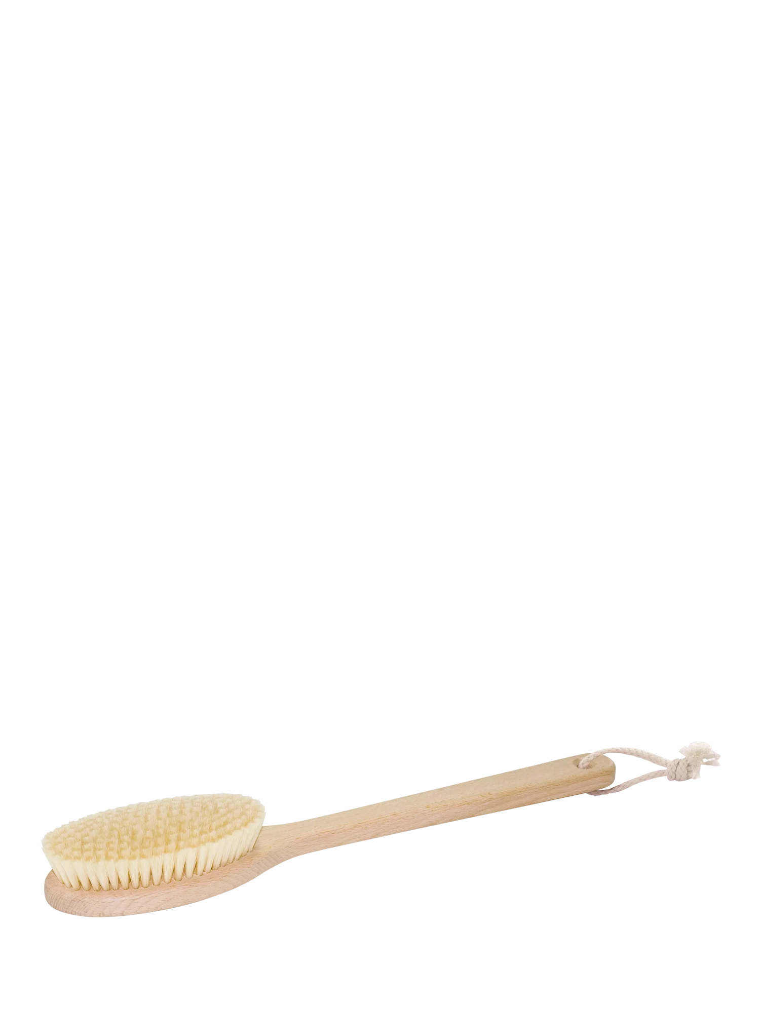 Wooden bath brush, soft light bristle (50cm)