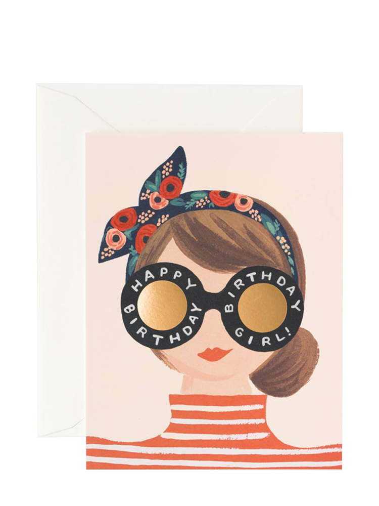 Happy birthday girl Card