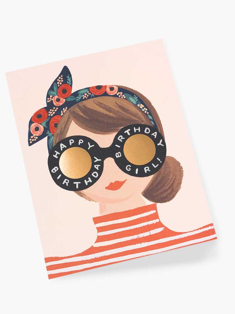 Happy birthday girl Card