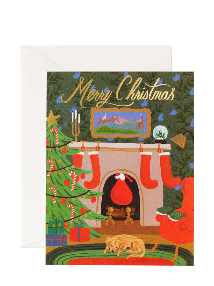 Christmas Eve Scene Card
