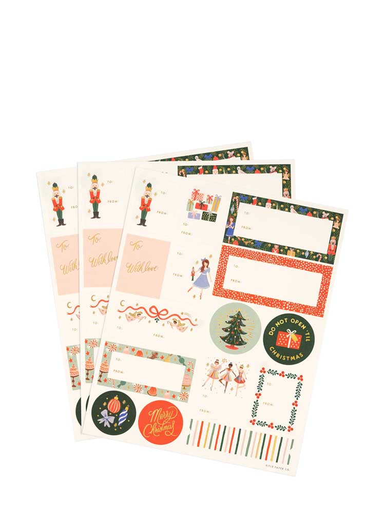 Nutcracker Gift stickers