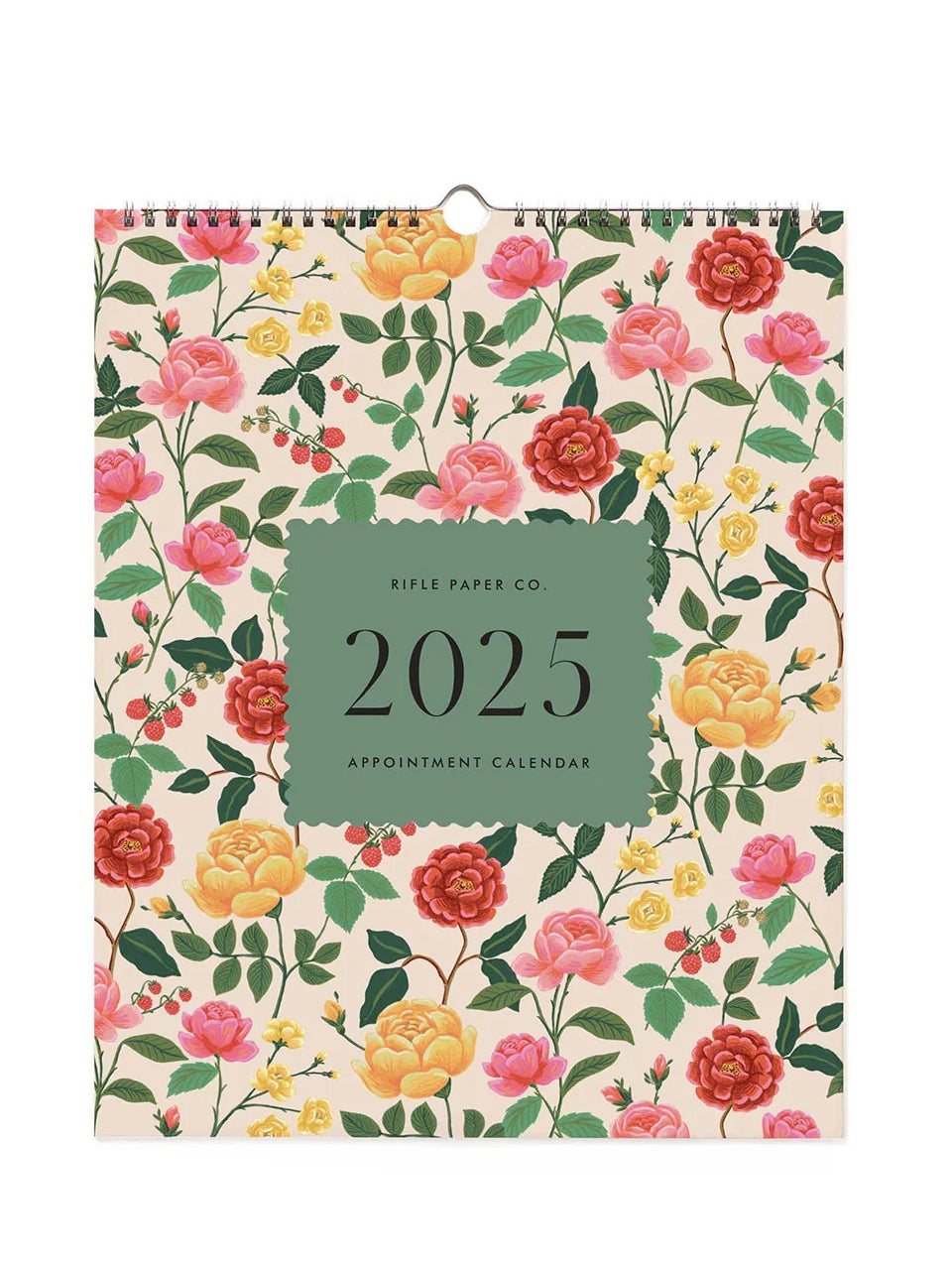 Roses Appointment 2025 Wall Calendar