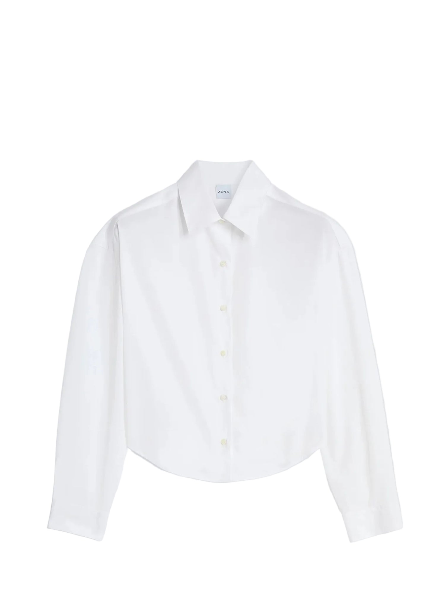 Cotton Poplin Shirt, White