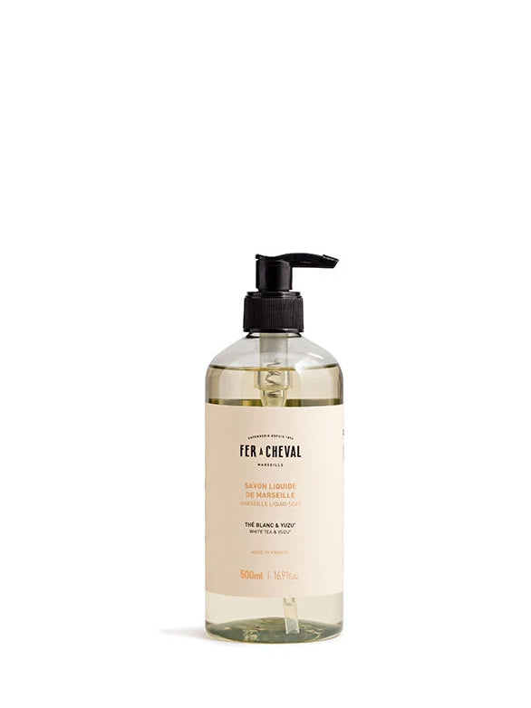 White tea & yuzu liquid Marseille soap, 500 ml