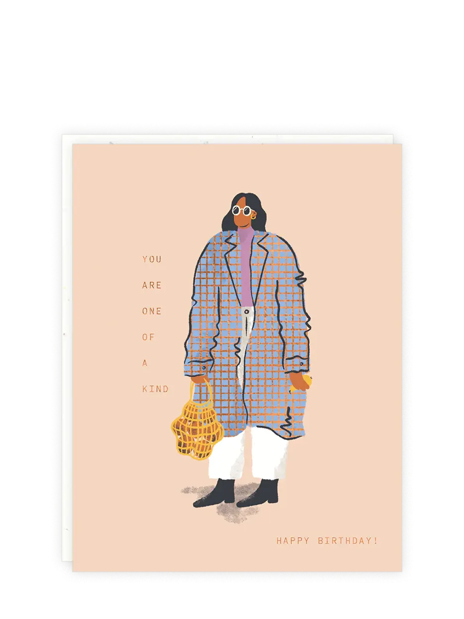 Bag Lady Birthday Card