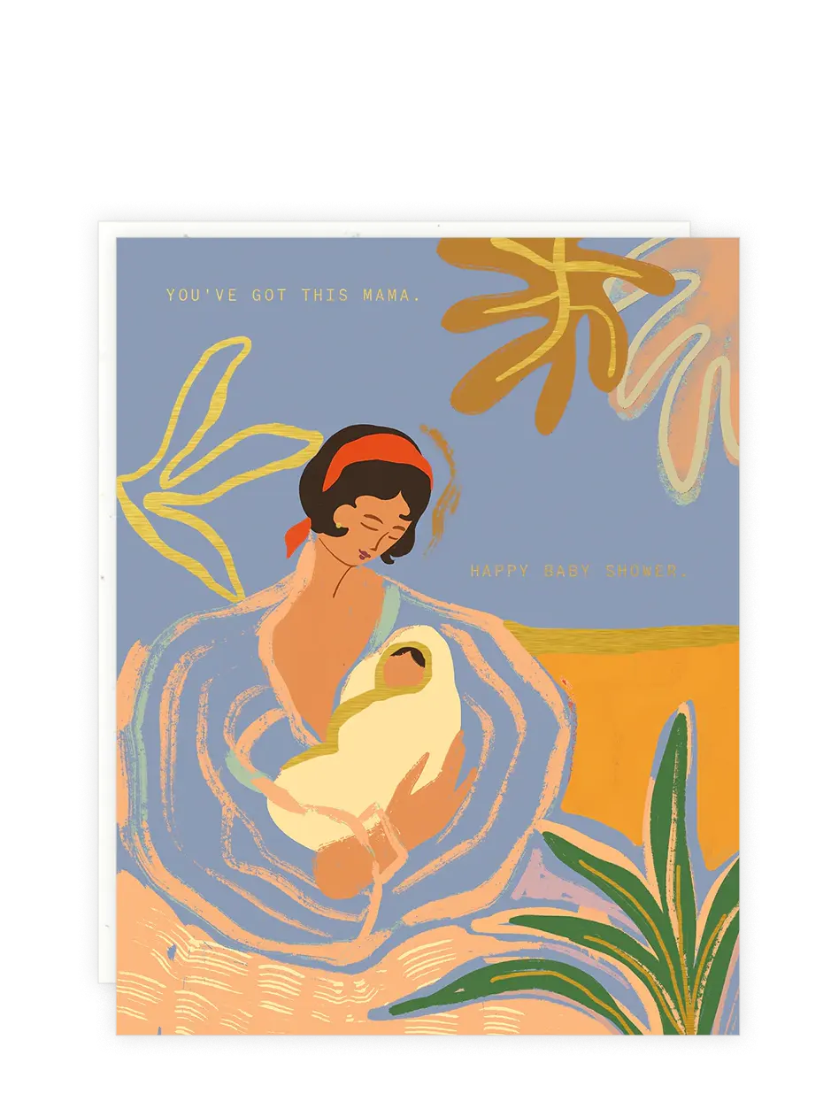 Mama - Baby Shower Card
