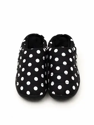 Subu puffer slippers, classic dots