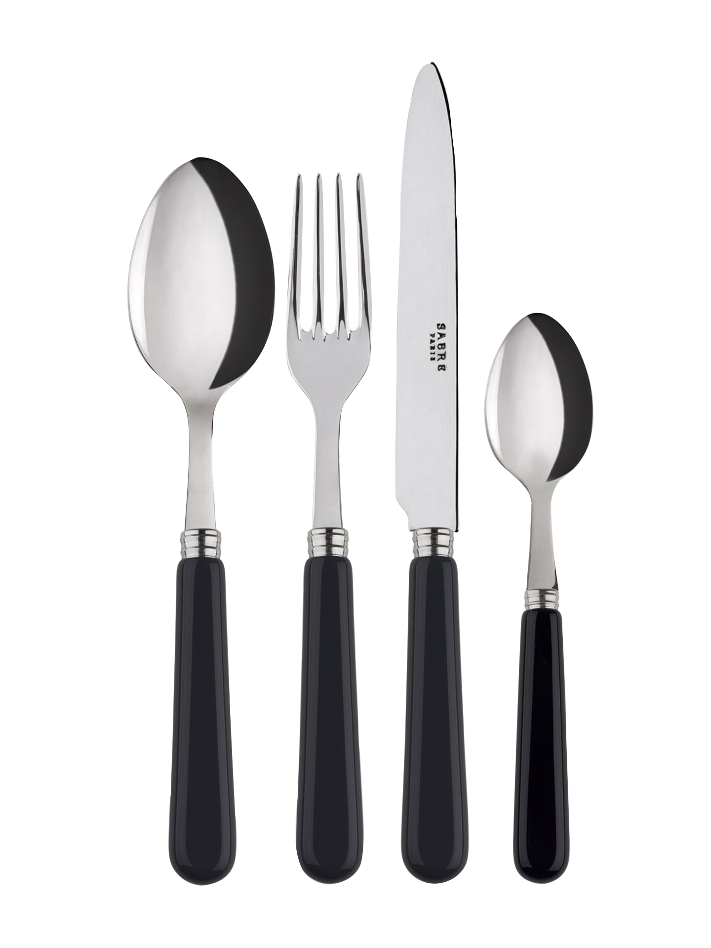 Pop Unis Dinner Fork, Black