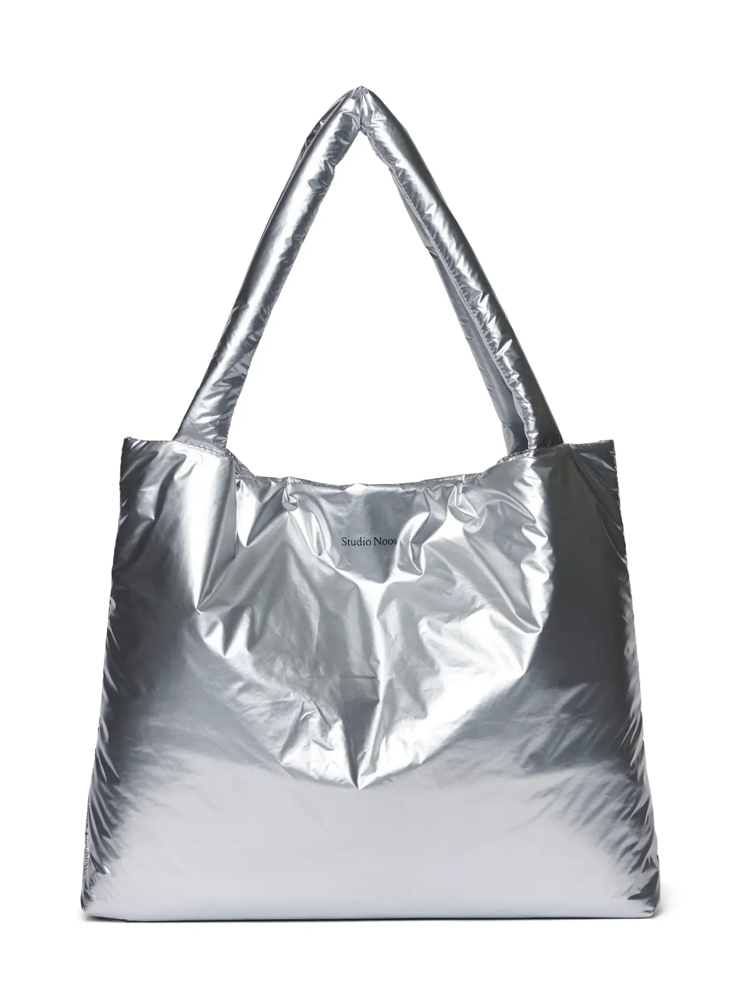 Puffy Mom Bag, silver