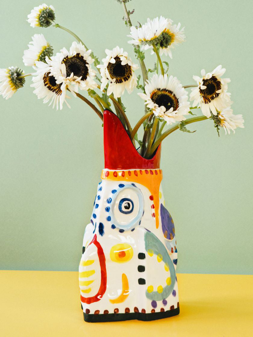 Hand-Painted Vase 04, Sicily by Ottolenghi