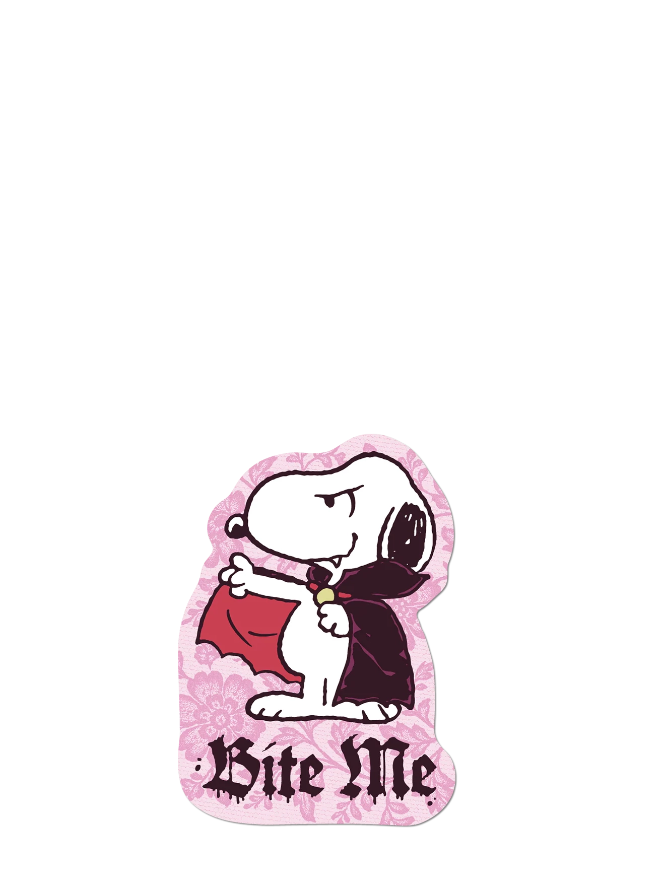 Vampire Snoopy (Halloween) die cut sticker