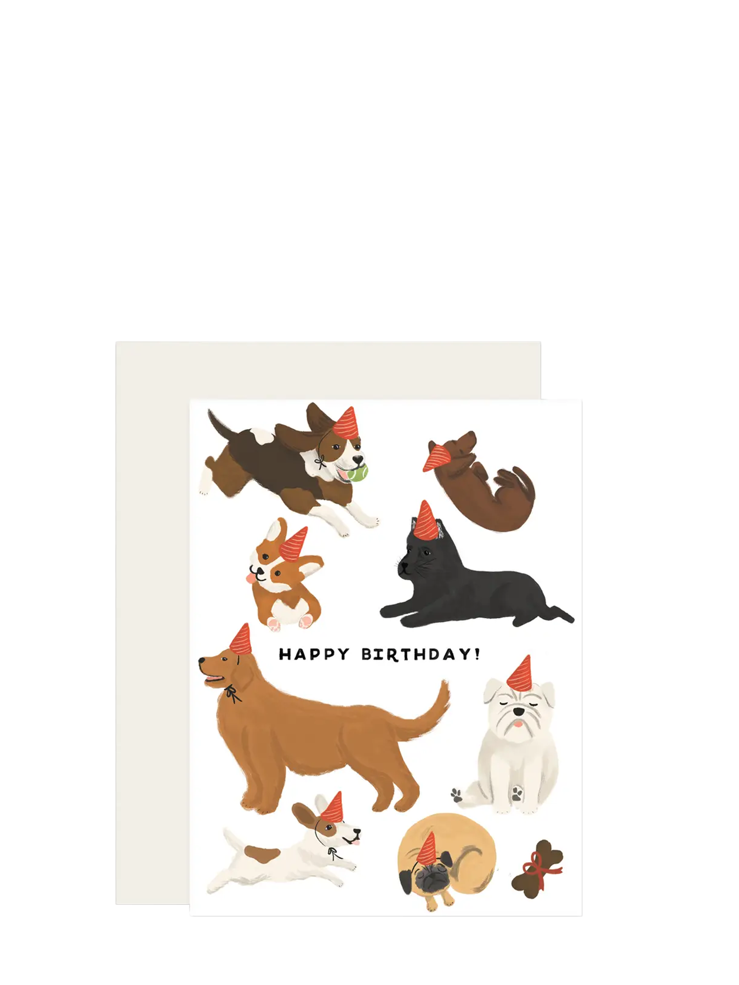 Dogs Birthday card