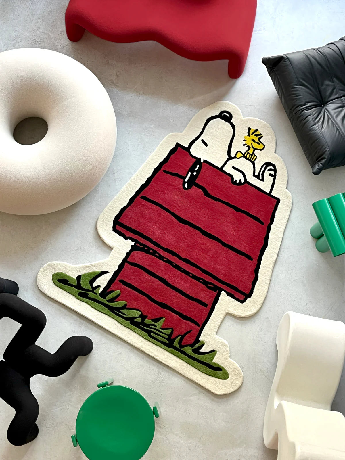 Snoopy rug Doghouse (150 x 180 cm)