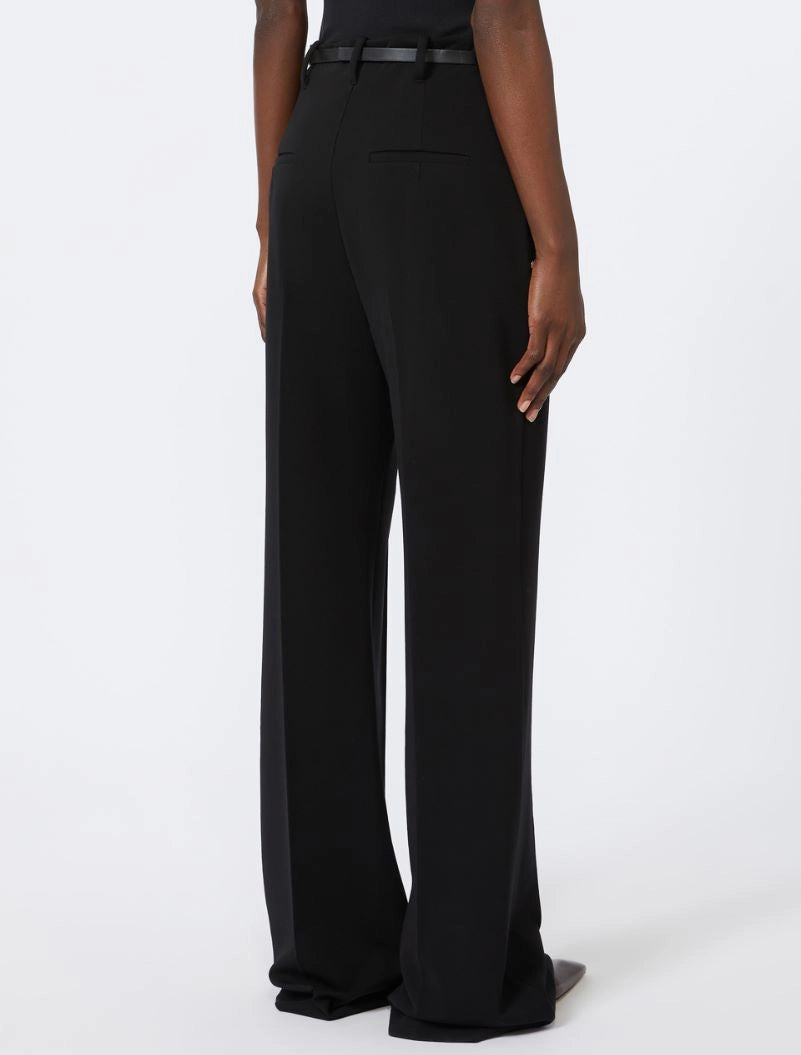 Texas jersey trousers, black