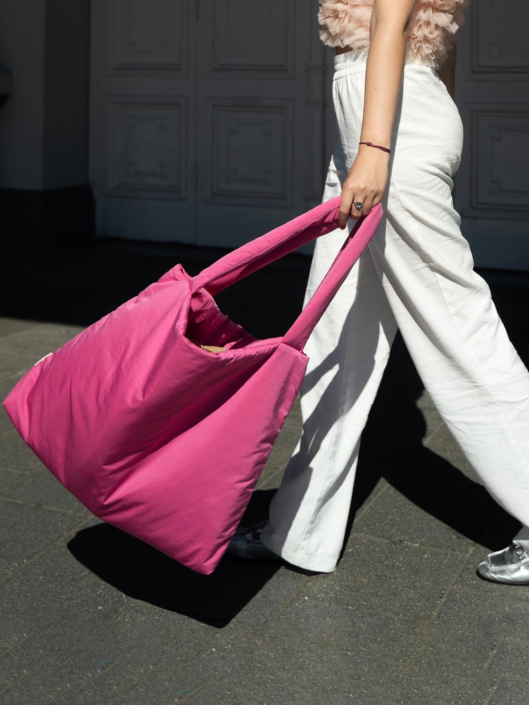 Puffy Mom bag, Black, Pink or Green