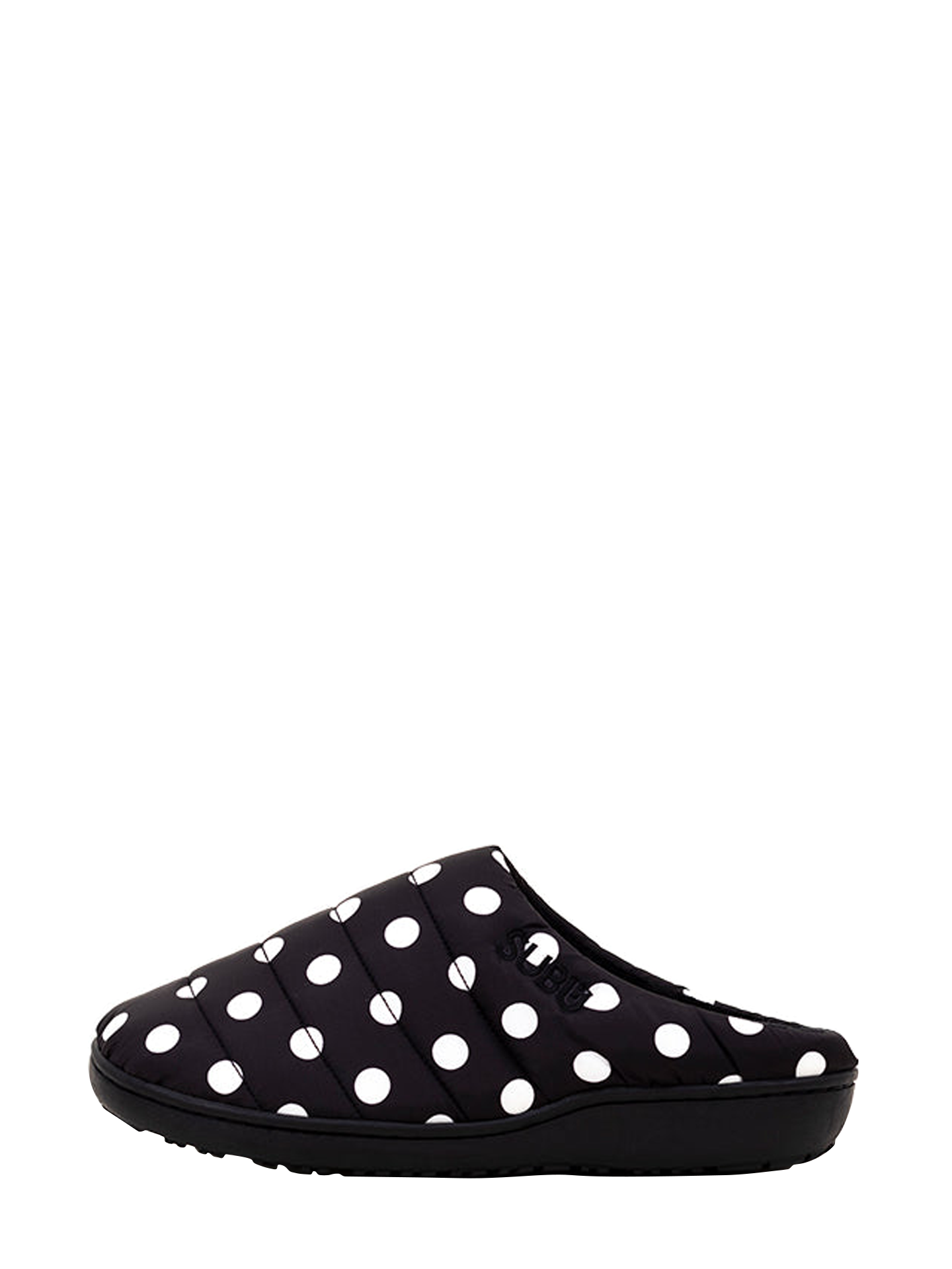 Subu puffer slippers, classic dots