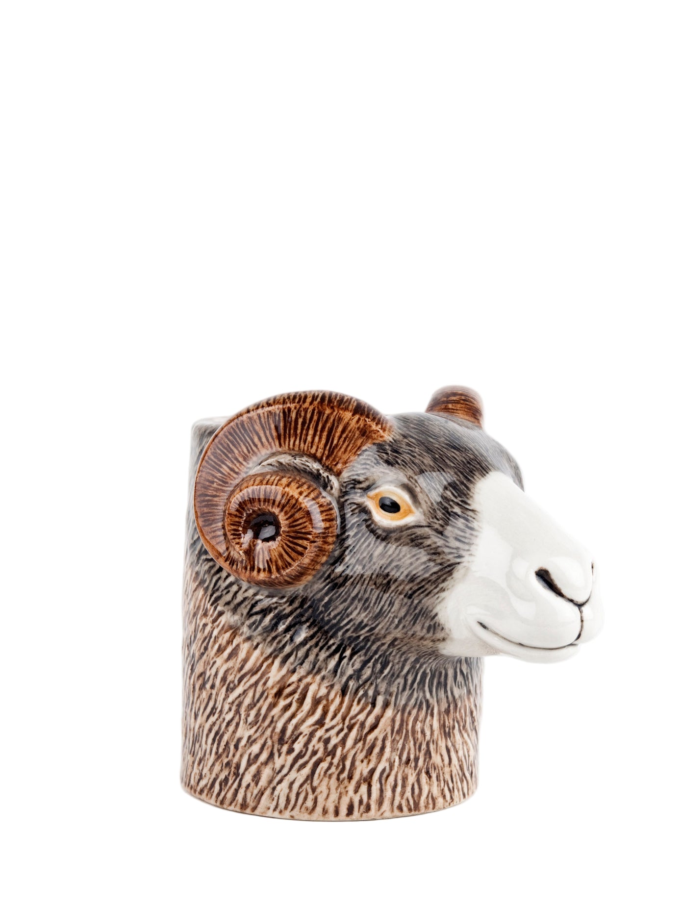 Swaledale sheep pencil pot