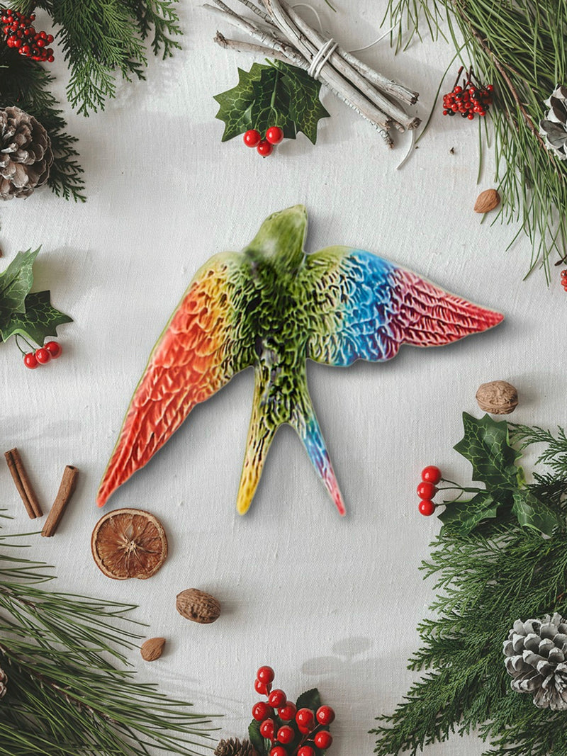 Swallow of diversity, wall relief