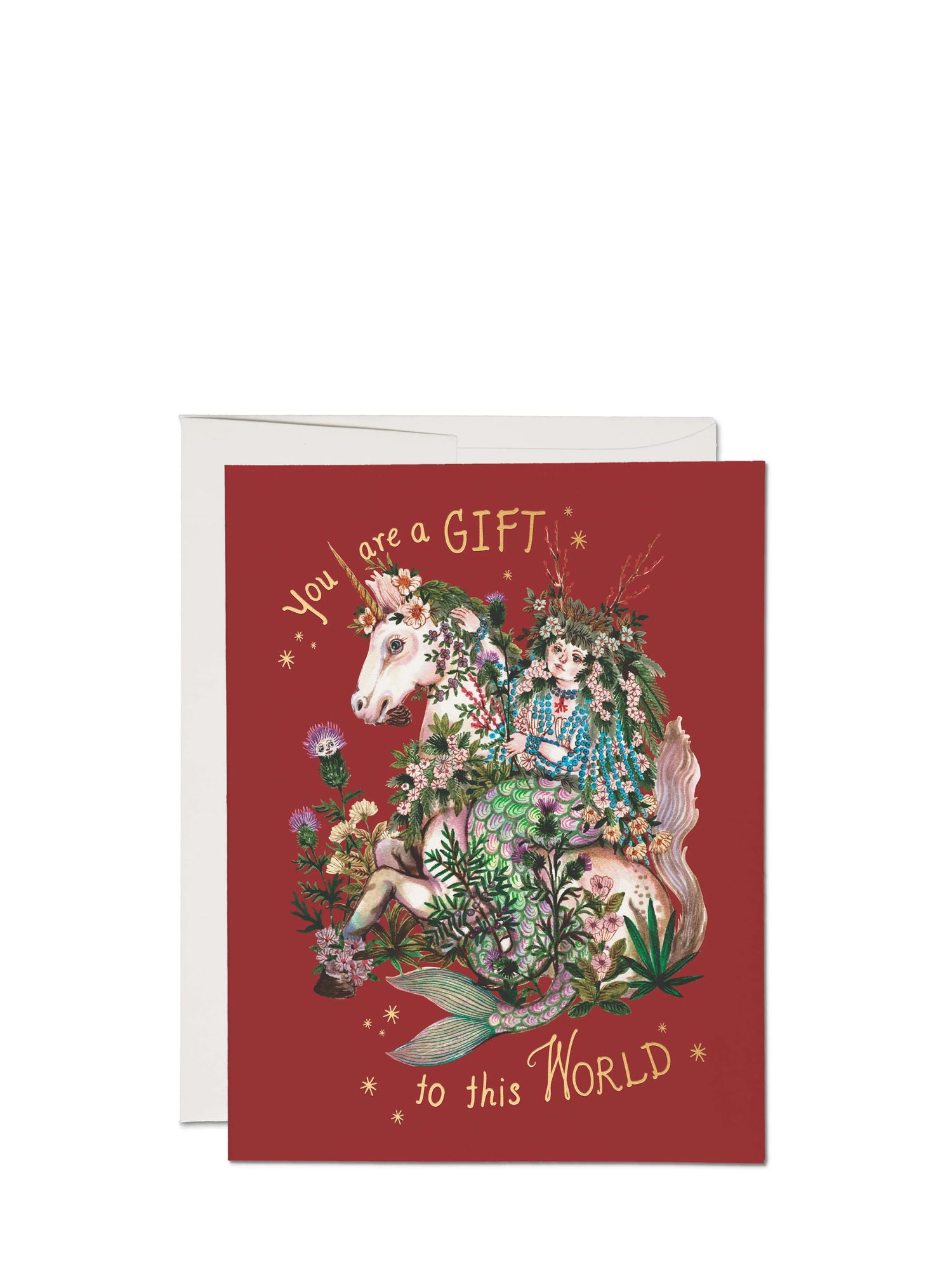 You Are a Gift to this world, friendship greeting card