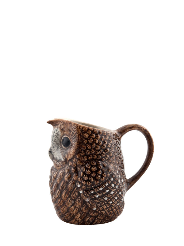 Tawny owl jug, small