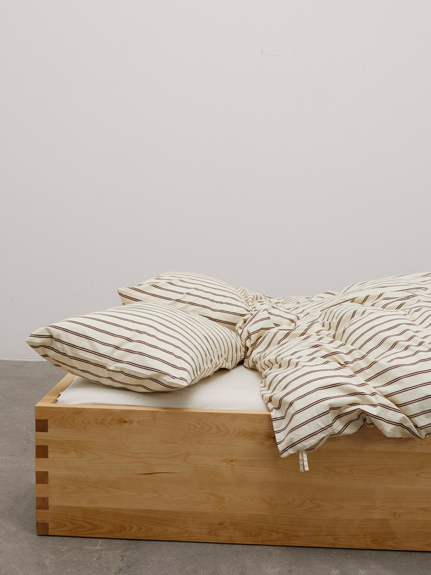 Percale Pillow Sham, Hopper stripes