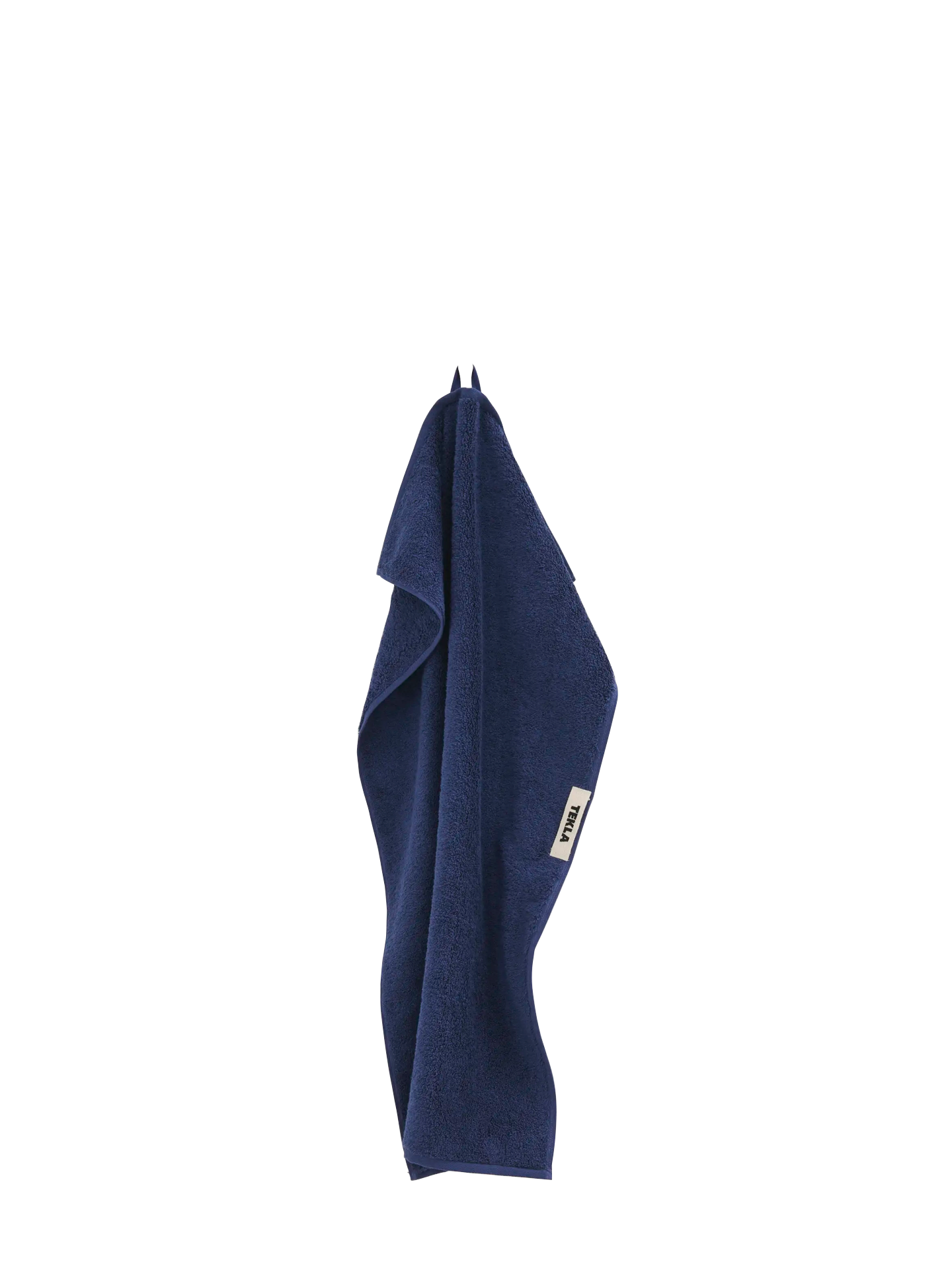 Terry Hand Towel, Navy