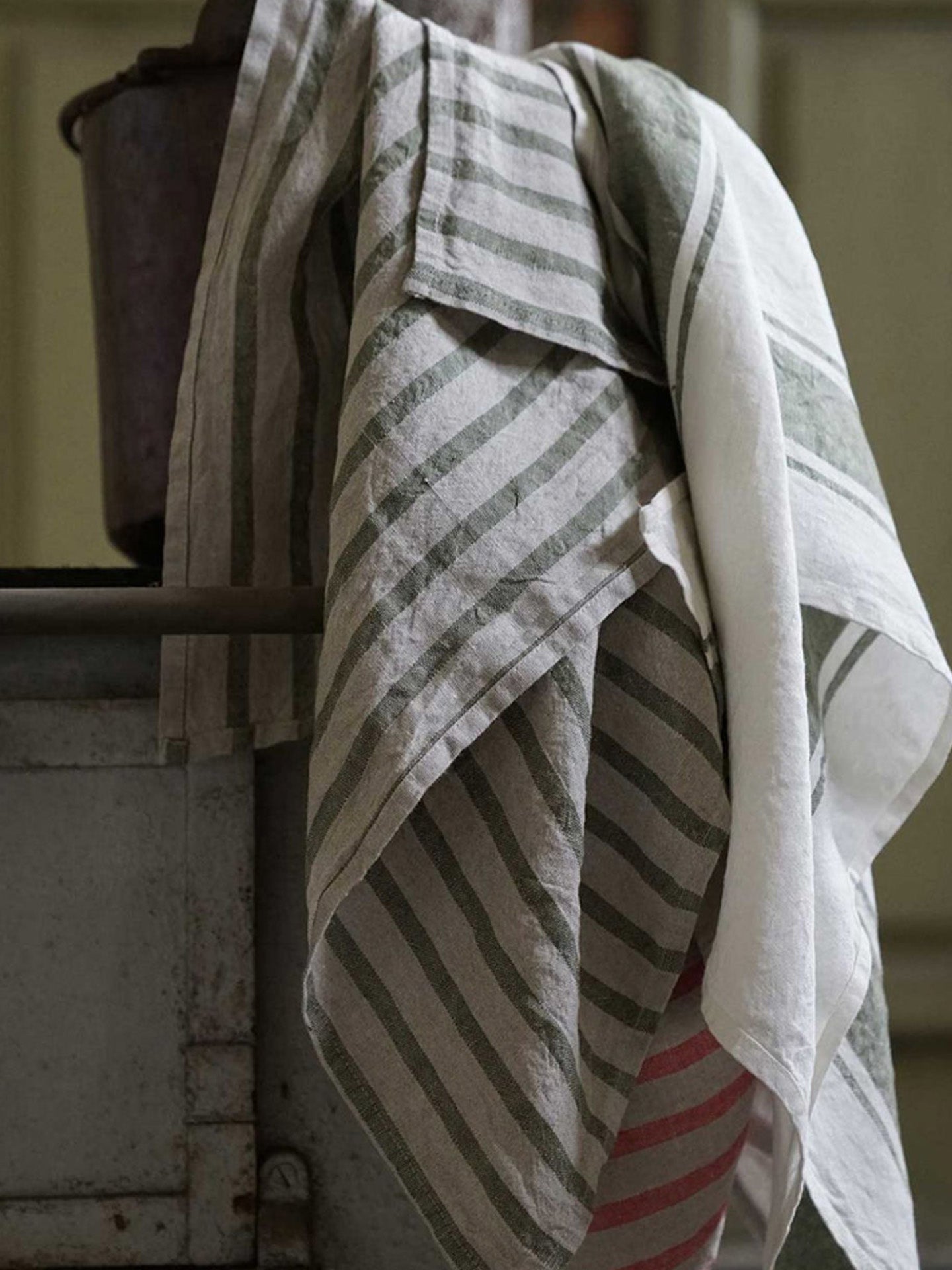 Buttero kitchen towel, brown