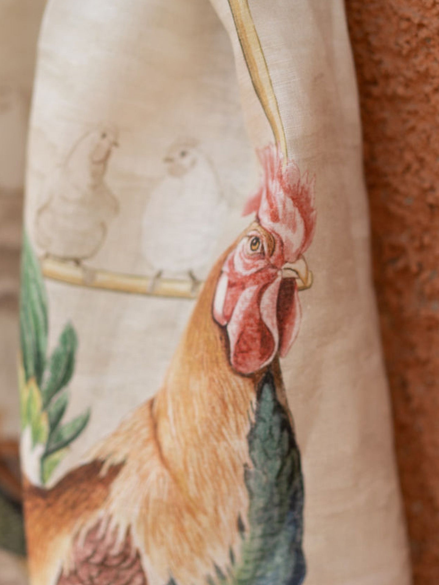 Roosters kitchen towel