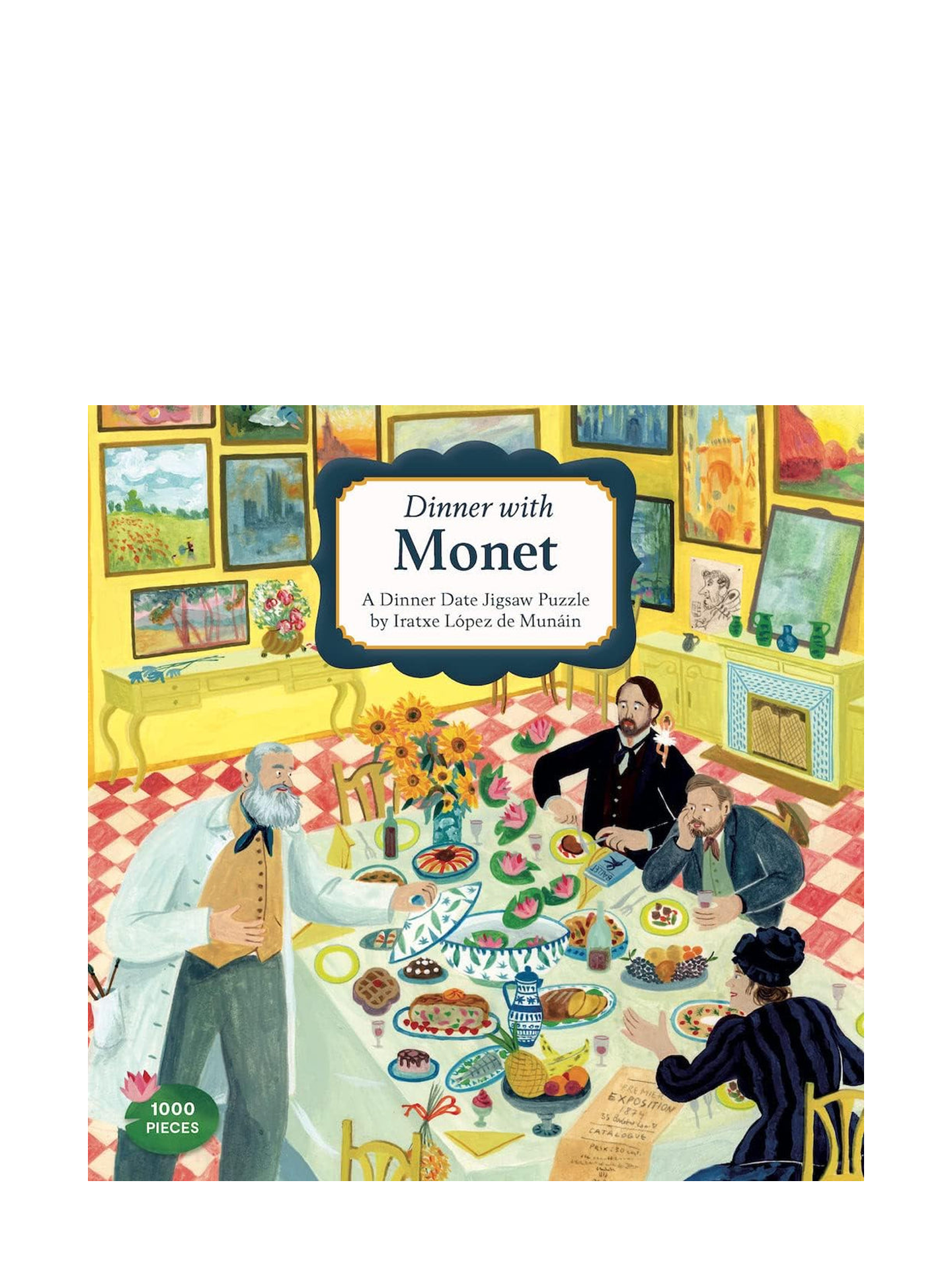 Dinner with Monet puzzle, 1000 pieces