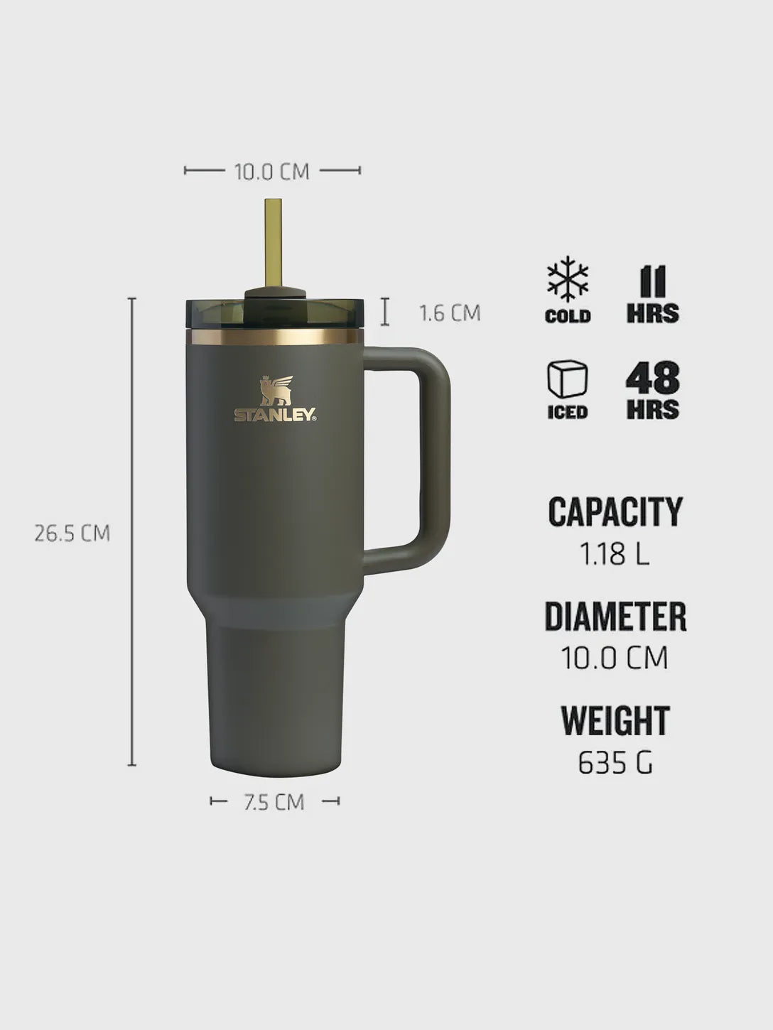 The Quencher H2.0 Flowstate™ Tumbler, cherry blossom (1,2L)