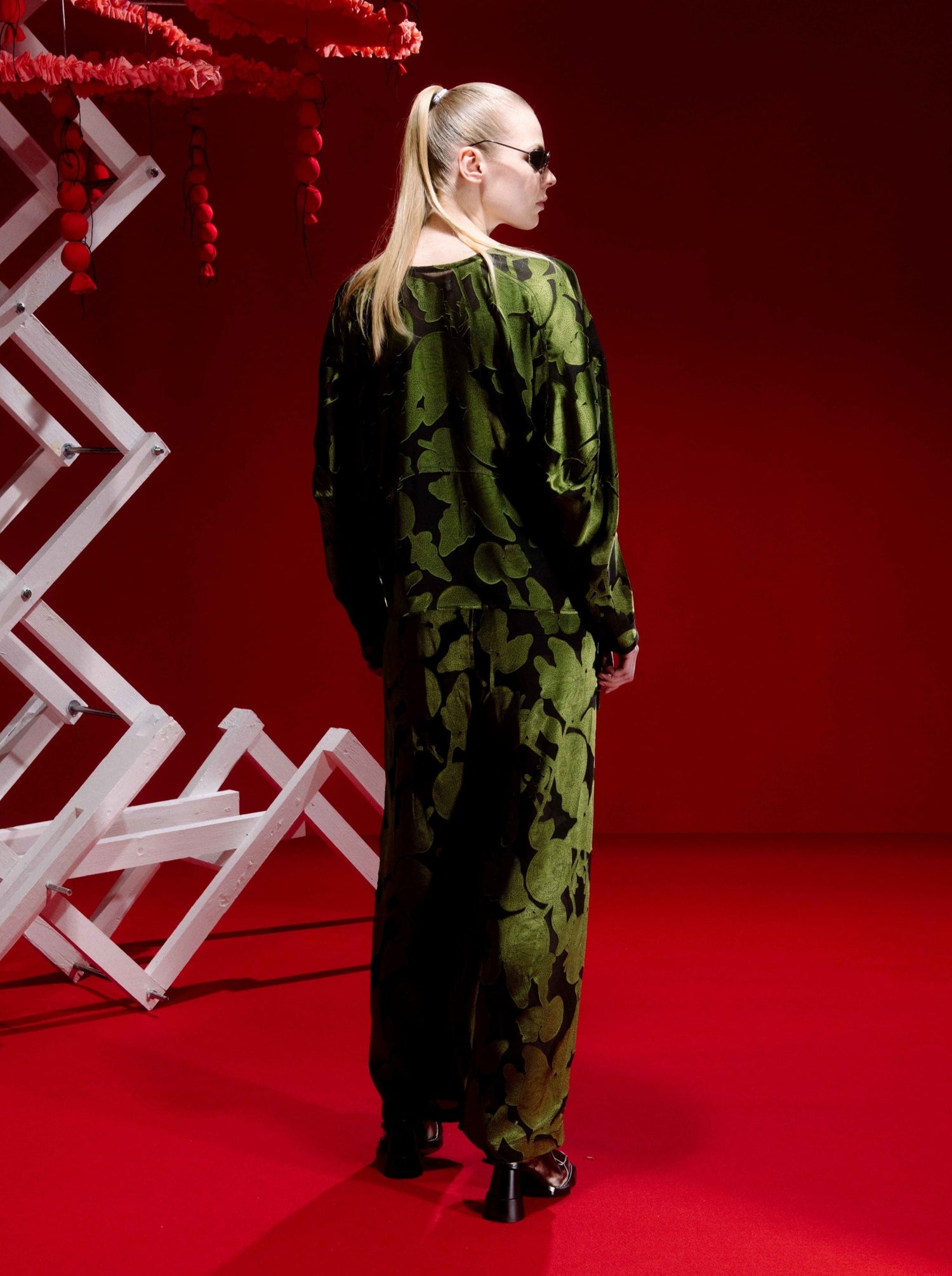 Henrik Vibskov, Tomato Blouse, black green tomato