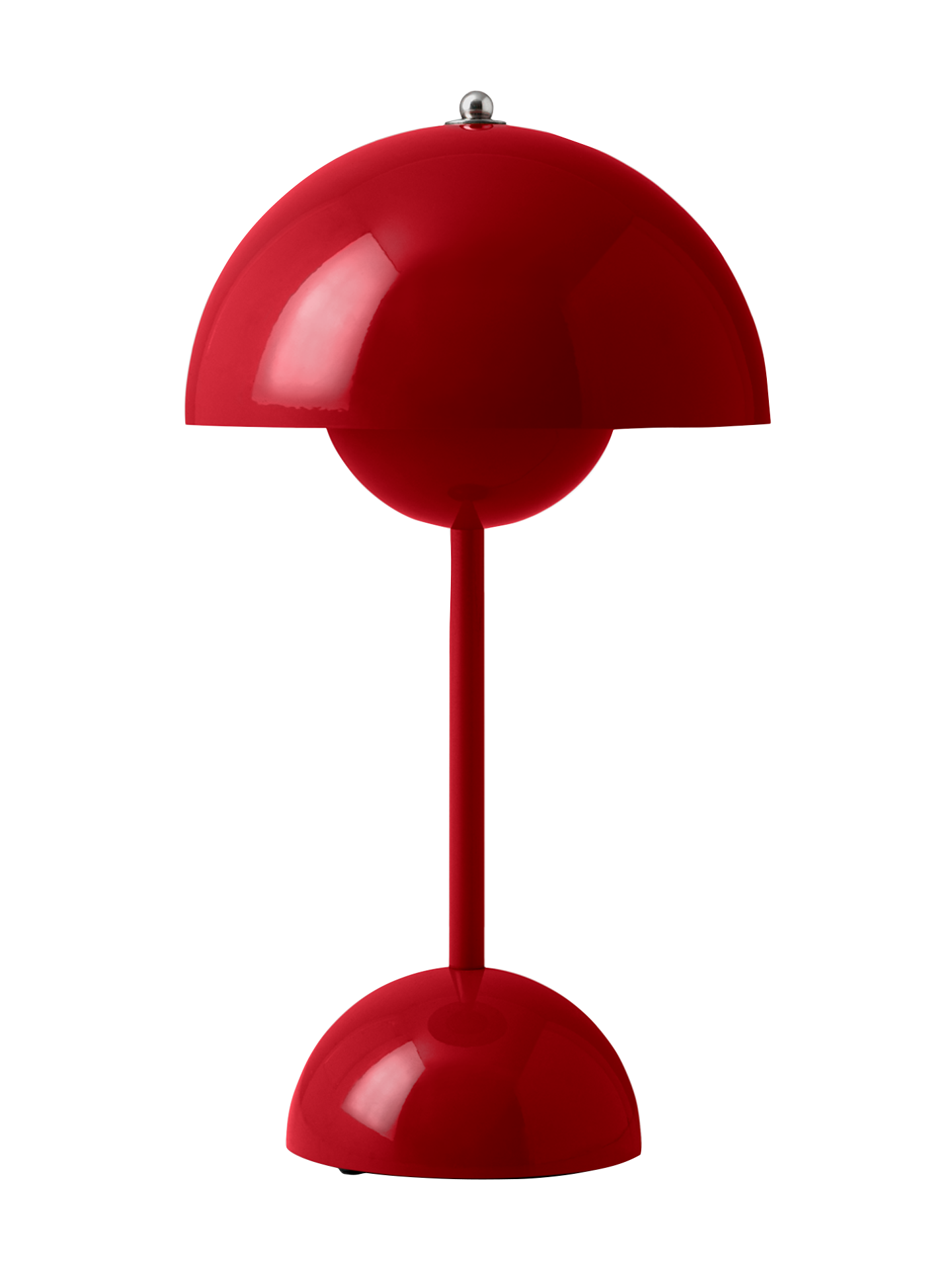 Flowerpot Portable Lamp VP9, Vermilion Red