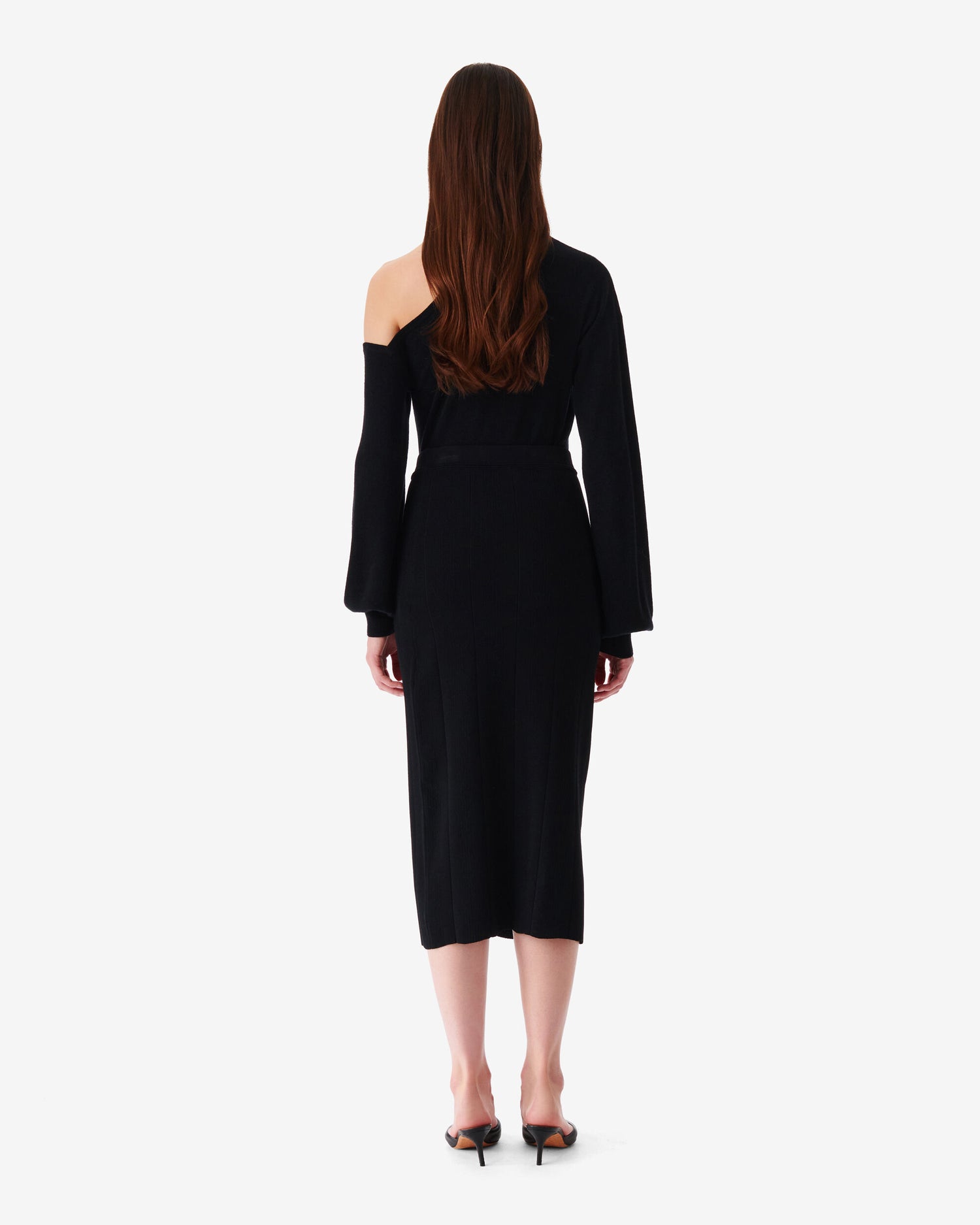 CAIFA knitted skirt, black
