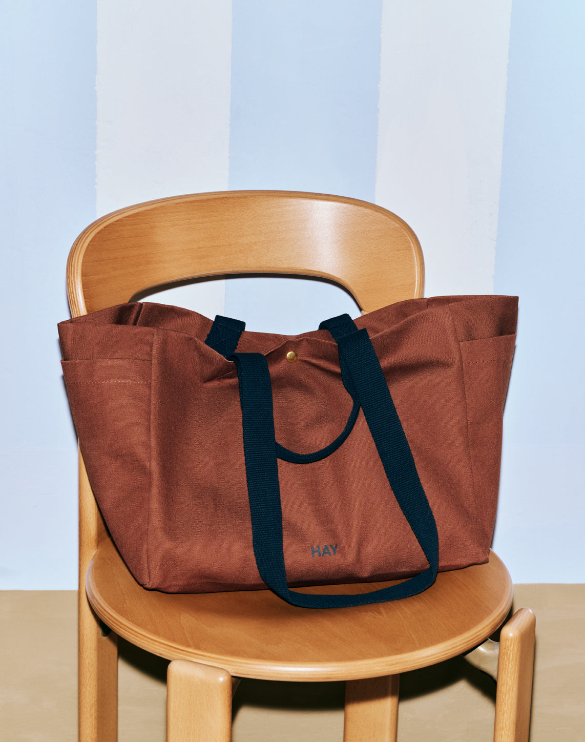 Small weekend bag in organic cotton, 4 colours