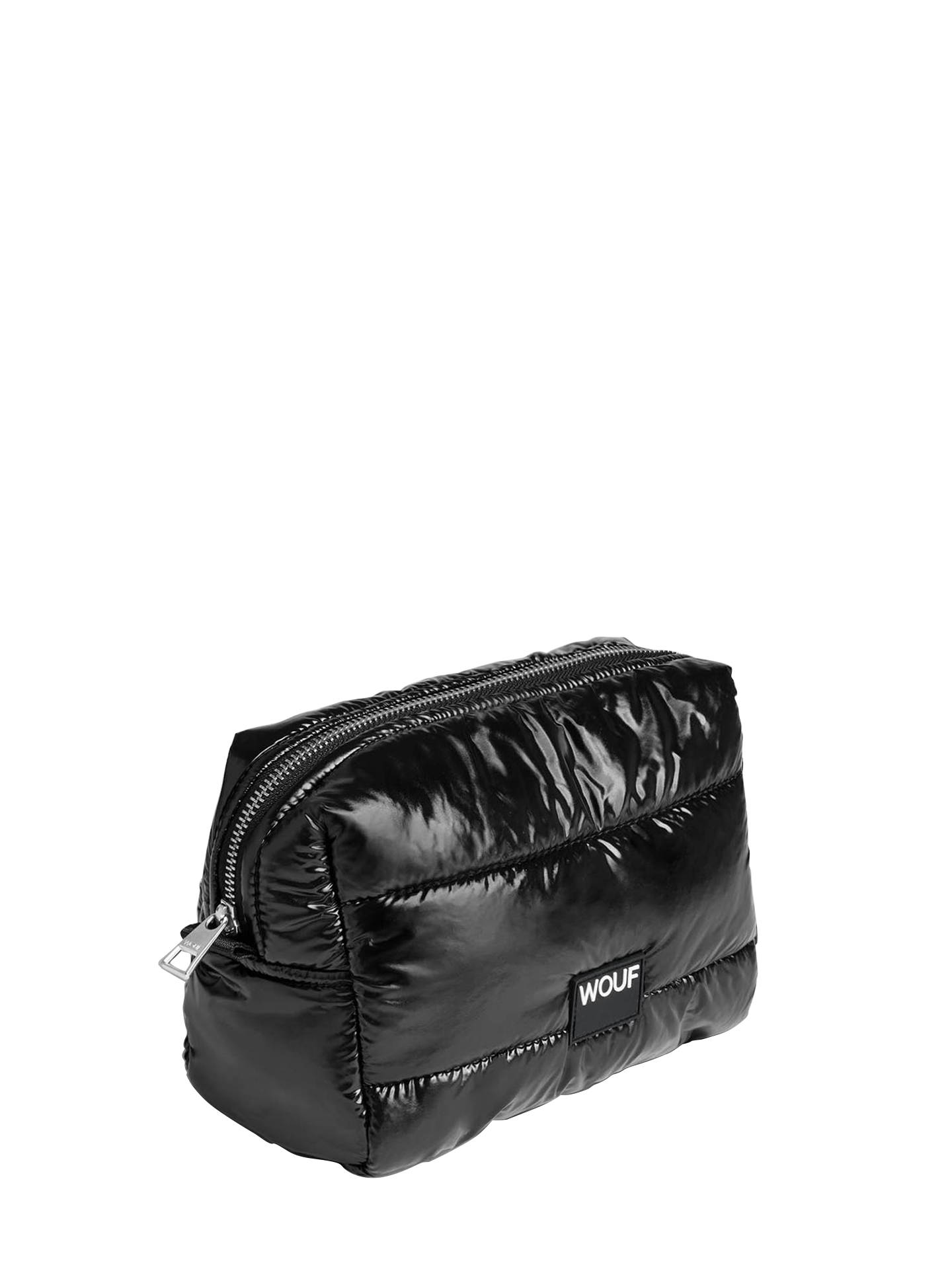 Black Glossy Toiletry Bag