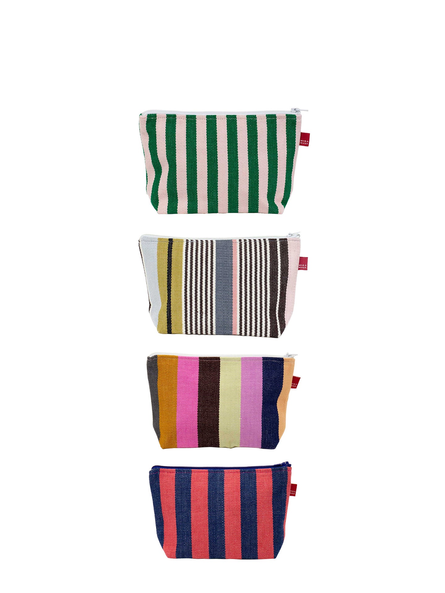 Enriqua small toiletry bag, blue / red