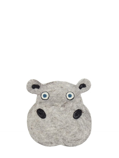 Hippo seatpad, wool (30cm)