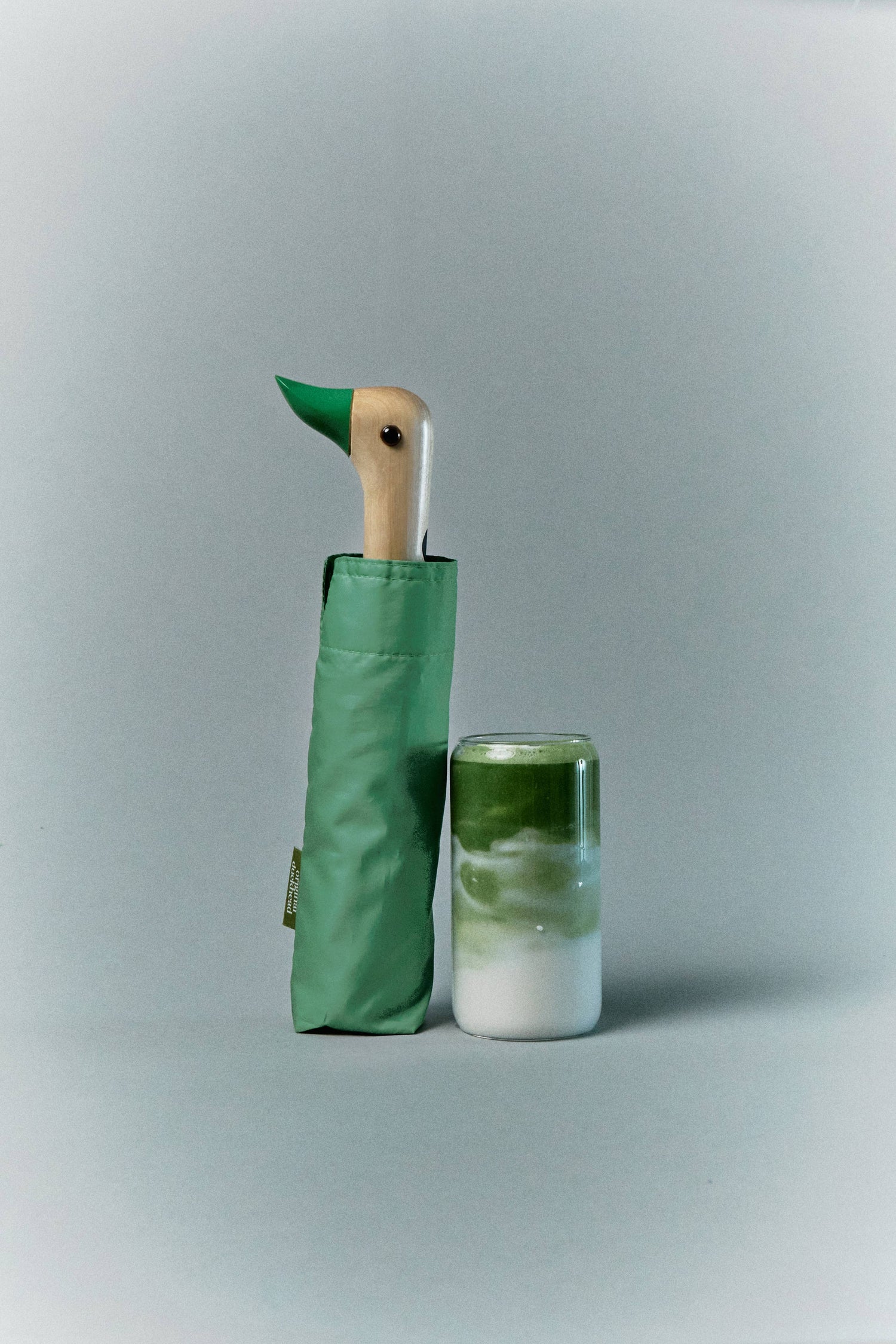Duck umbrella, matcha green