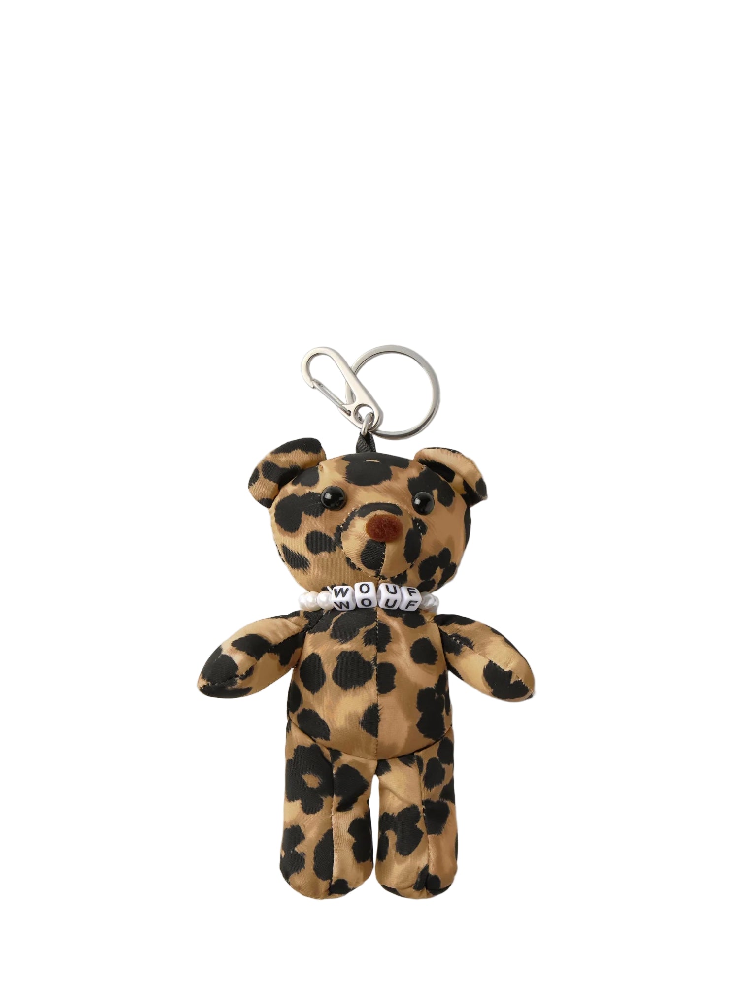 Feline bear bag charm