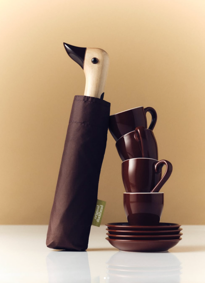 Duck Umbrella, espresso brown