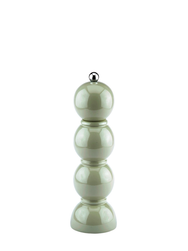 Bobbin salt & pepper mill, sage green (24cm)