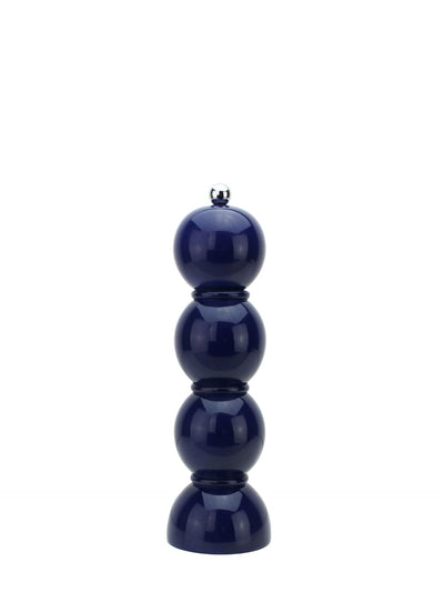 Bobbin salt & pepper mill, navy blue (24cm)