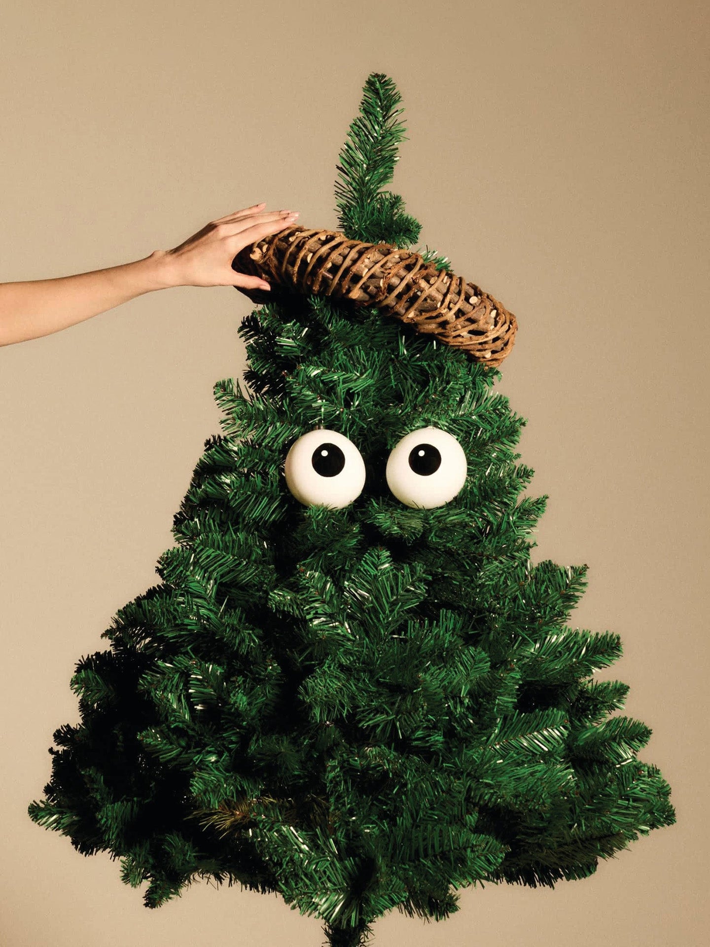 Carol glass bauble, set of 2 ornaments