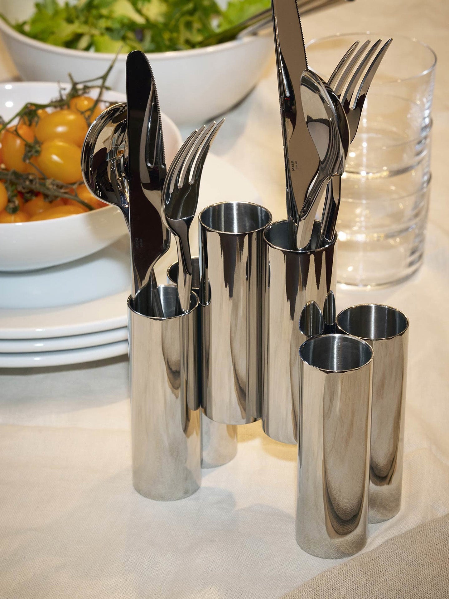 Canale cutlery container