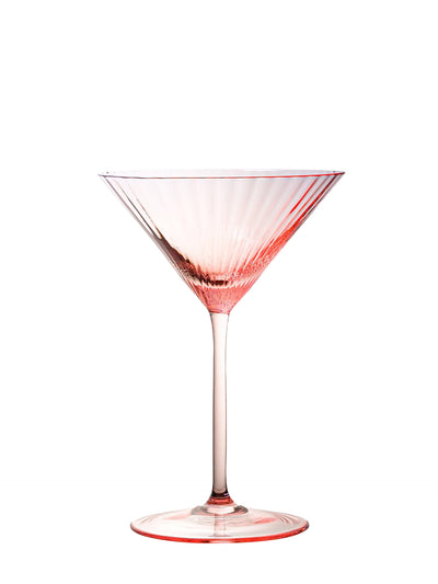 Lyon Martini glass, rosa