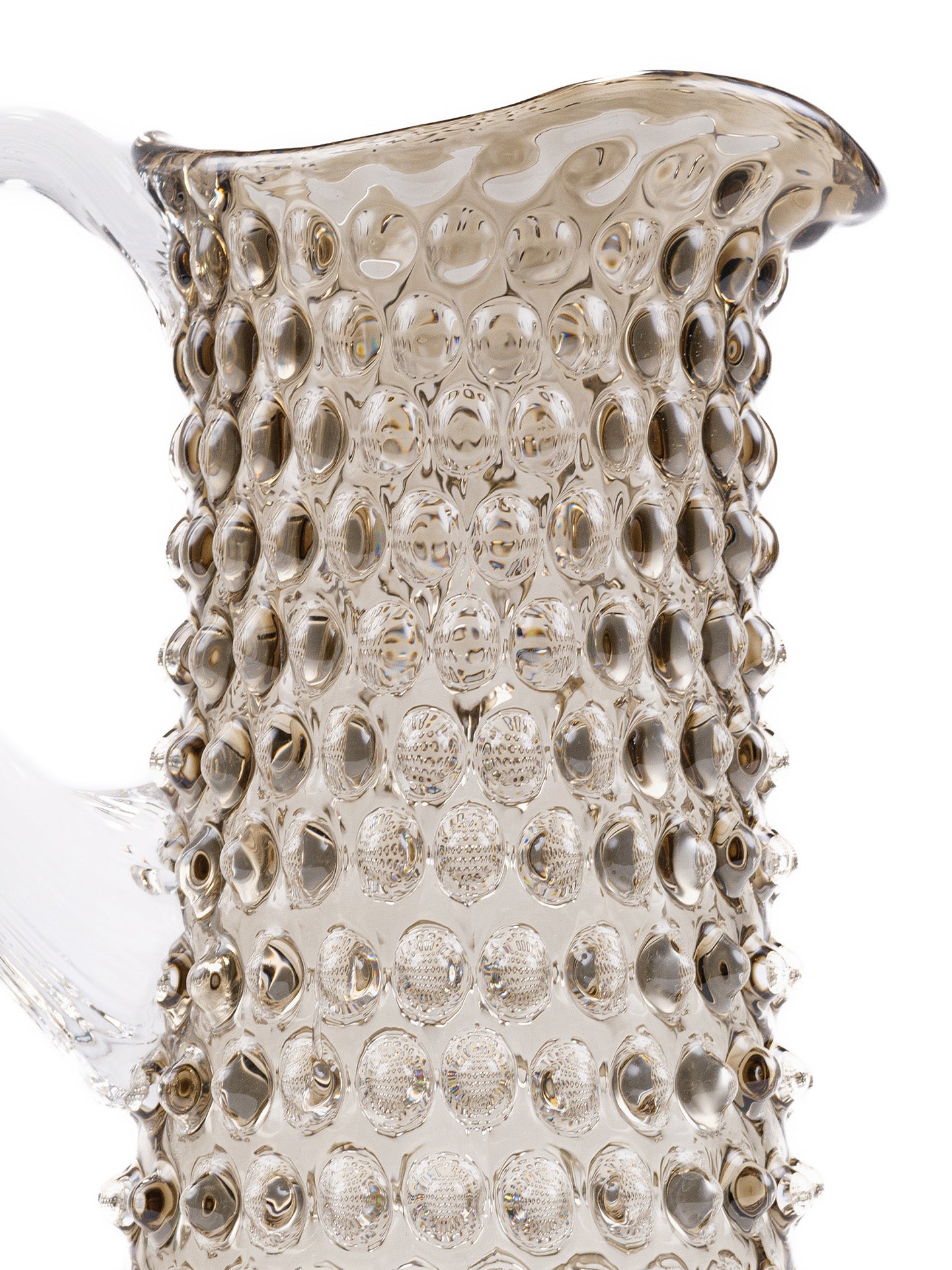 Eiffel Hobnail jug (1L), cashmere