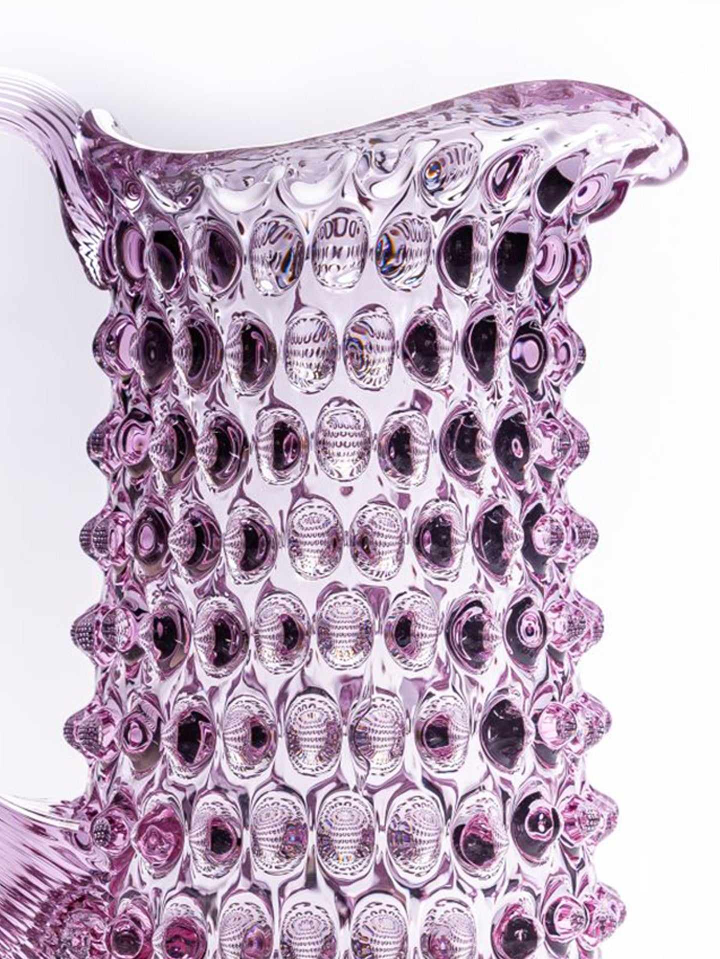 Eiffel Hobnail Jug 1L, lilac